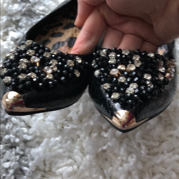 Flat shoes with stones and studs - Picture 7 of 7